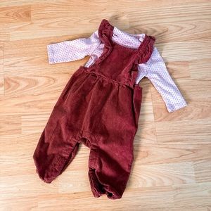 Baby GAP corduroy set